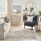 Nourison Astra Machine Washable ASW12 5"3" x 7" Grey and Multicolor Area Rug, , large