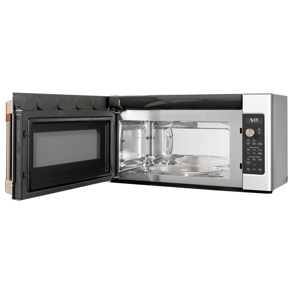 Cafe 1.7 Cu. Ft. Over-the-Range Microwave Oven in Stainless Steel, , large