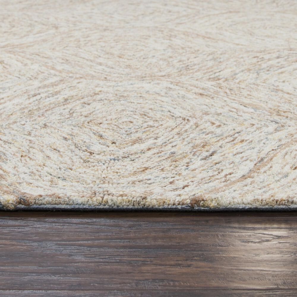 RIZZY Brindleton 2&#39;6&quot; x 8&#39; Brown Runner, , large