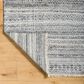 Surya Pompei Dark Brown, Black, Brown, Slate, Off-White and Rust 10" x 14" Area Rug, , large