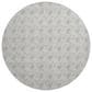 Dalyn Rug Company Soft Essentials Chevron Linen 8" Round Area Rug, , large
