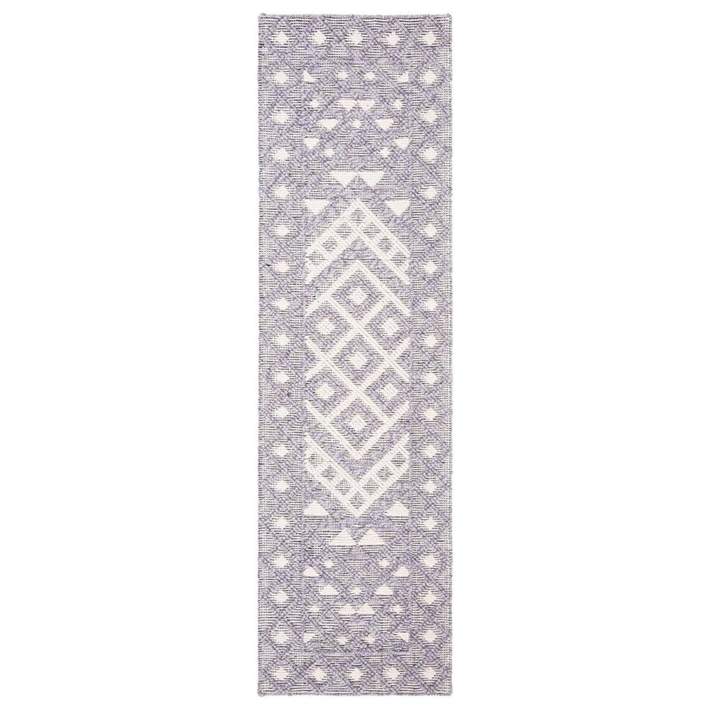 Safavieh Natura 2"3" x 8" Cream and Purple Runner, , large