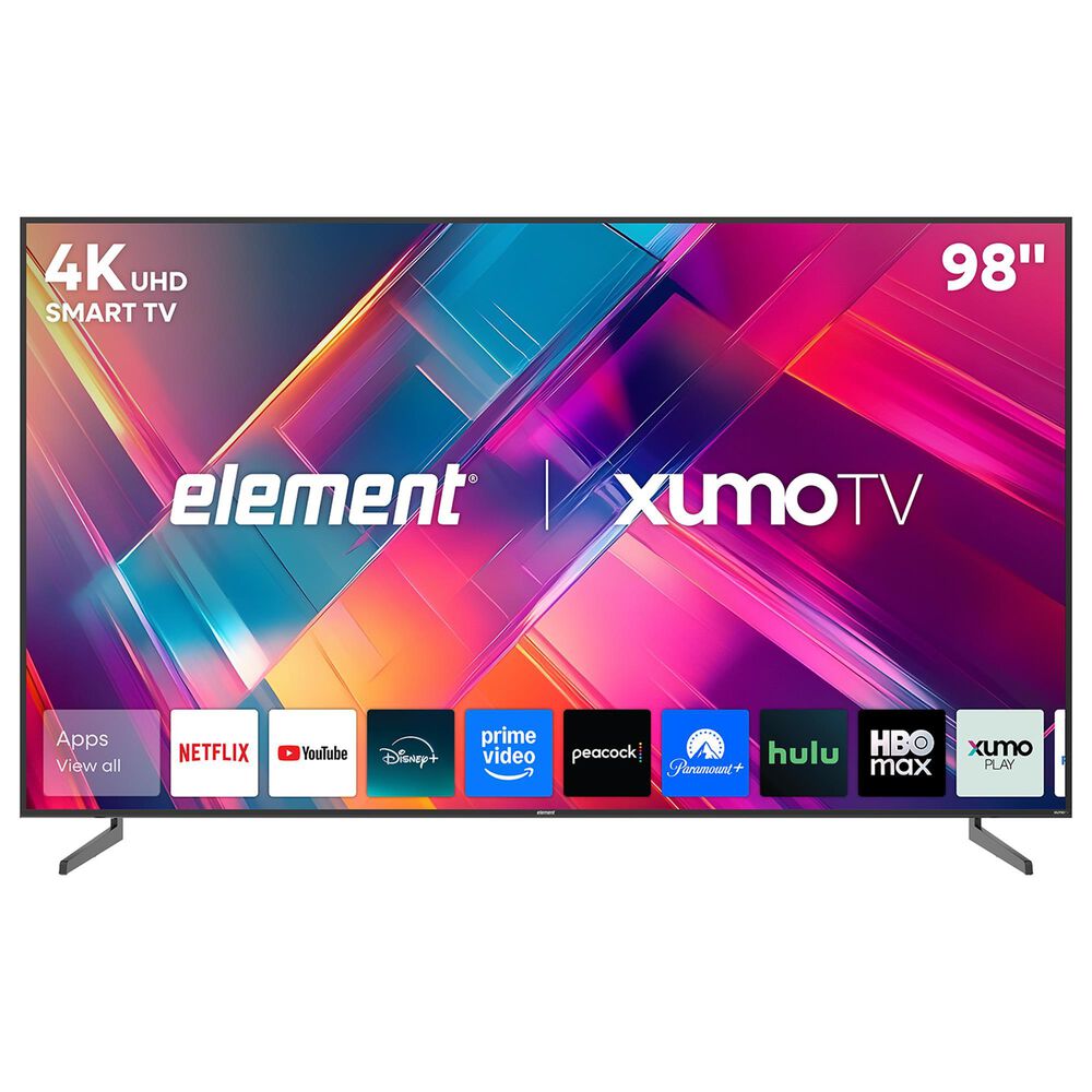 Element 98" 4K UHD HDR Xumo - Smart TV with 3.1.2 Channel Soundbar Systemin Black, , large