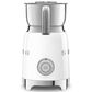 Smeg Retro Style Milk Frother in White and Stainless Steel, , large