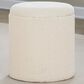 LumiSource Tahoe 18" Storage Ottoman in Beige, , large