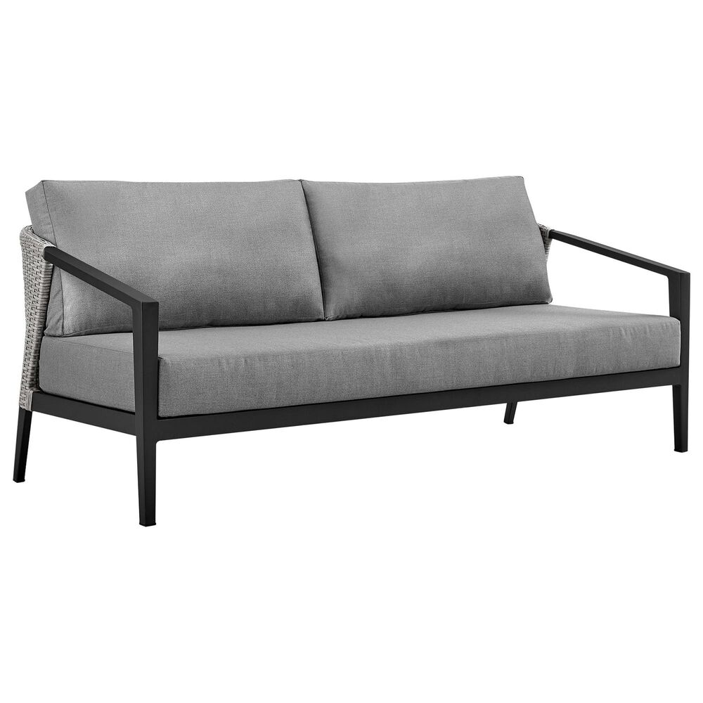 Blue River Palma 4-Piece Patio Lounge Set in Dark Grey, , large