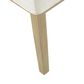 Kinfine Dining Chair with White Cushion in Light Natural, , large