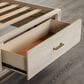 Furniture of America Sandnes King Platform Bed in Light Oak and Bronze, , large