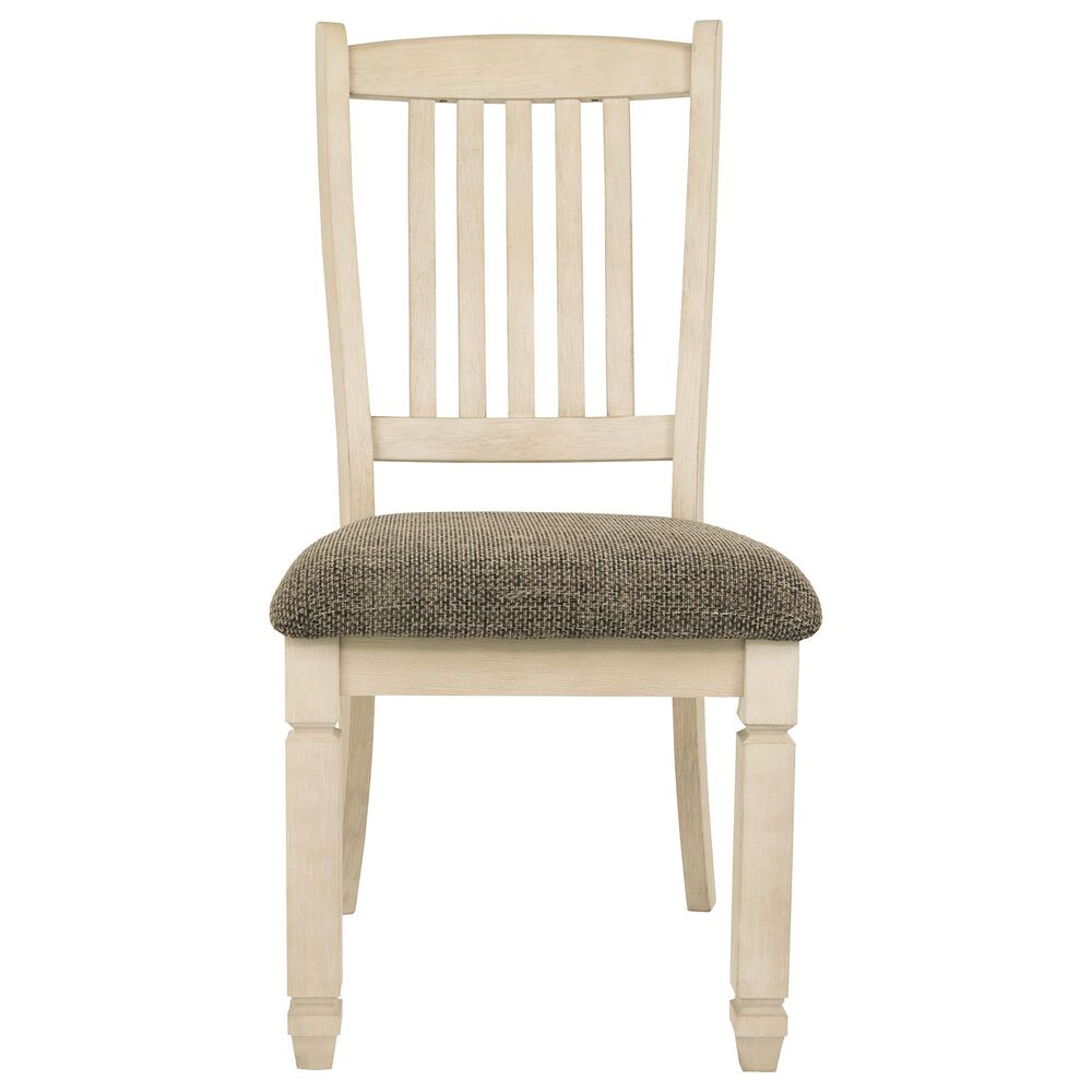 Signature Design by Ashley Bolanburg Side Chair in Antique White, , large