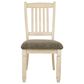 Signature Design by Ashley Bolanburg Side Chair in Antique White, , large