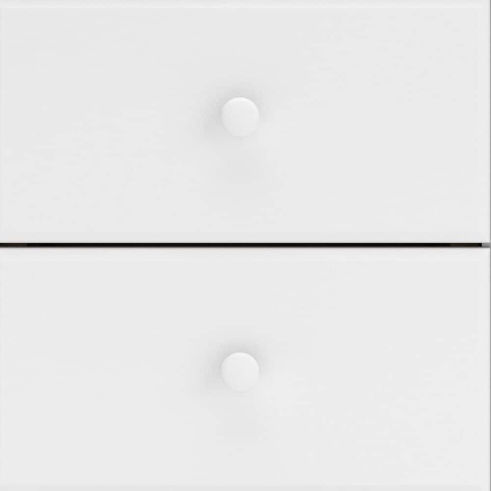 Ashley Mollviney 2-Drawer Nightstand in Matte White, , large