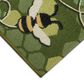 Trans-Ocean Import Liora Manne Esencia Bee Green 2" x 2"10" Indoor/Outdoor Area Rug, , large