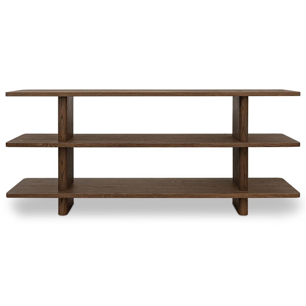 Moe's Home Collection Casey Small Bookcase in Dark Brown, , large