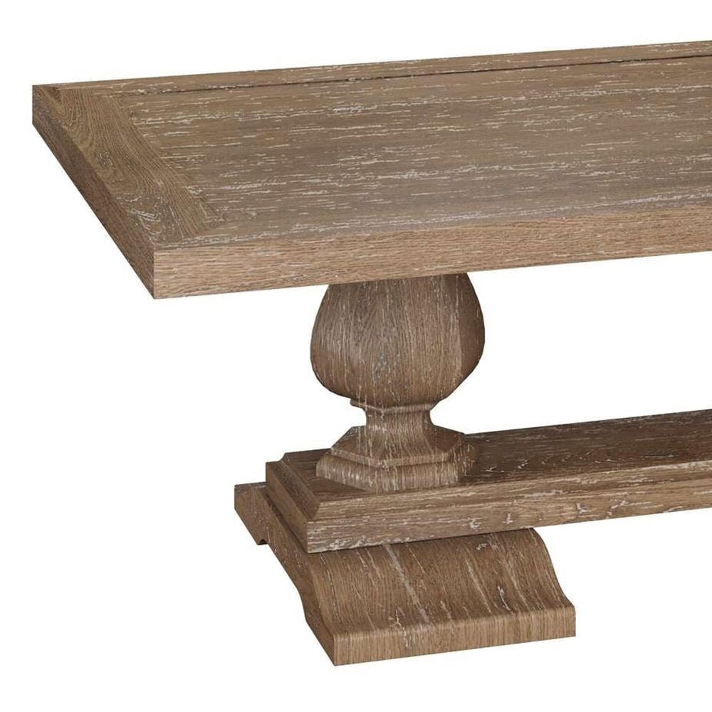 Hekman Chateaux Rectangular Coffee Table in Brown, , large