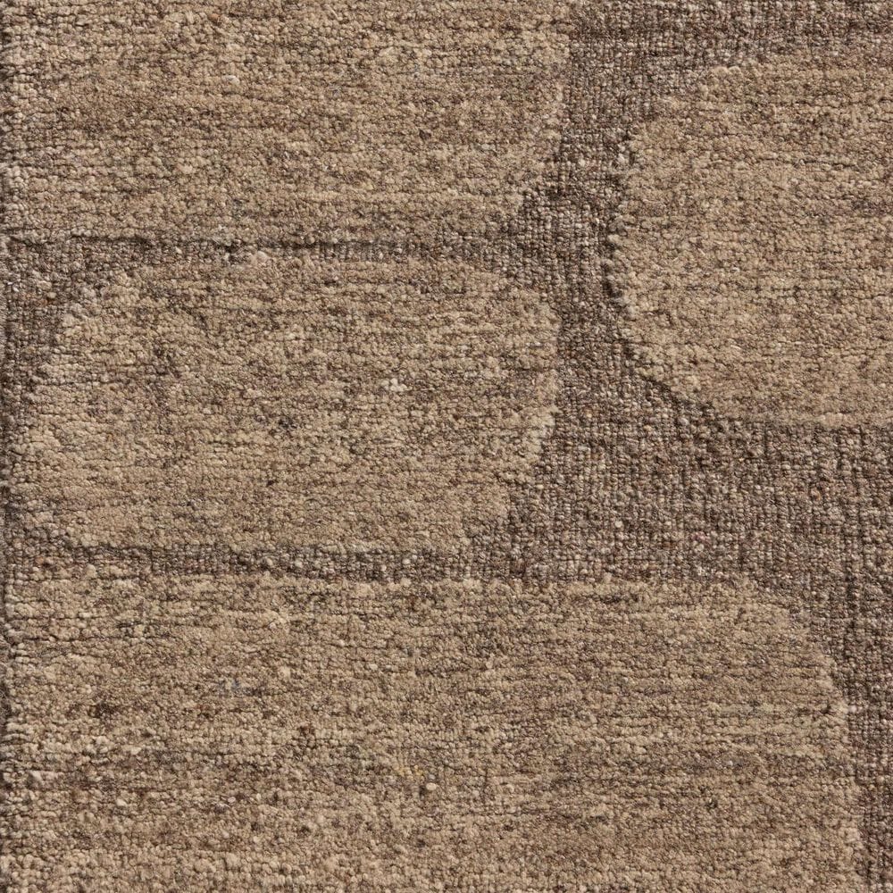 Loloi Hartley Brown and Taupe 8&#39;6&quot; x 11&#39;6&quot; Area Rug, , large