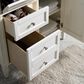 James Martin Vanities Brittany 36" Single Bathroom Vanity in Bright White with 3 cm Eternal Jasmine Pearl Quartz Top and Rectangle Sink, , large