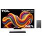 TCL 75" Class QM7L Series SQD-Mini LED 4K UHD HDR - Smart TV with 2.1 Channel Soundbar System in Black, , large