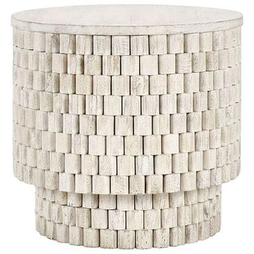 Classic Home Norwood End Table in Coastal White, , large