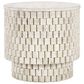 Classic Home Norwood End Table in Coastal White, , large