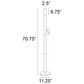 Lite Source Felinus LED Floor Lamp in Black, , large