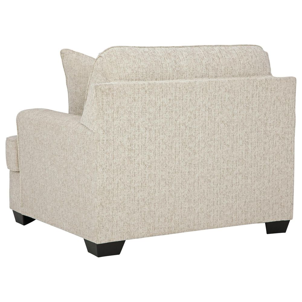 Ashley Heartcort Chair and a Half with Ottoman in Quartz, , large