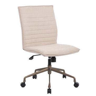 Regal Co. Desk Chair in Beige, , large