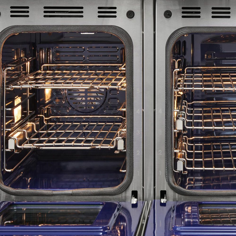 Wolf 7.8 Cu. Ft. Freestanding Dual Fuel Range in Black and Stainless Steel, , large