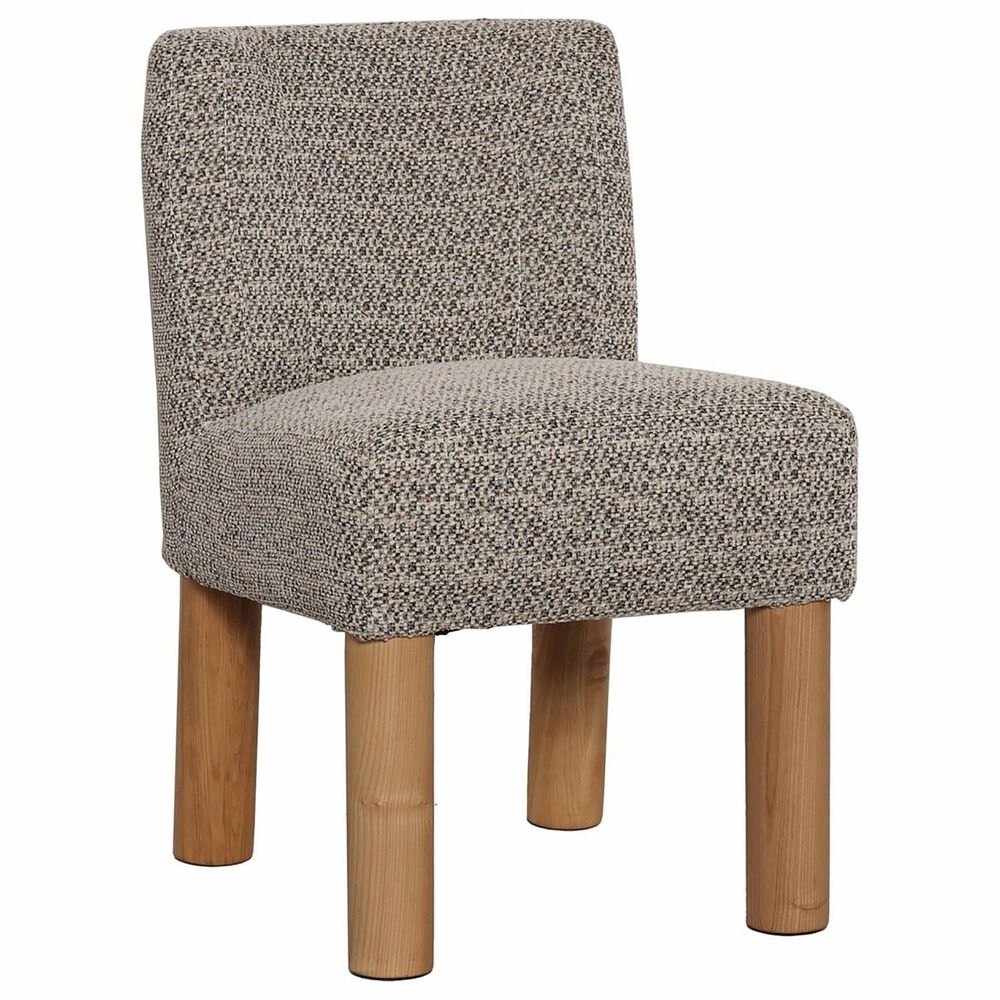 LH Imports Destiny Upholstered Side Chair in Pixel Brown, , large
