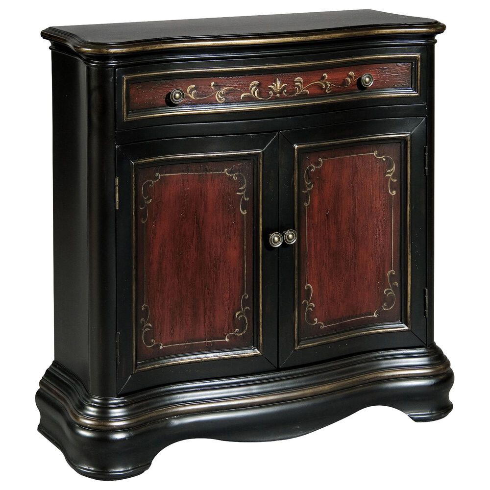 Accentric Approach 1-Drawer Hall Chest in Black, , large