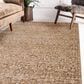 Dalyn Rug Company Yarra 9" x 13" Mocha Area Rug, , large