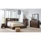 Riva Ridge Modern Loft Landscape Mirror in Brownstone, , large