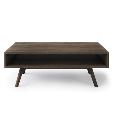 37B Kisper Rectangular Cocktail Table in Dark Brown, , large