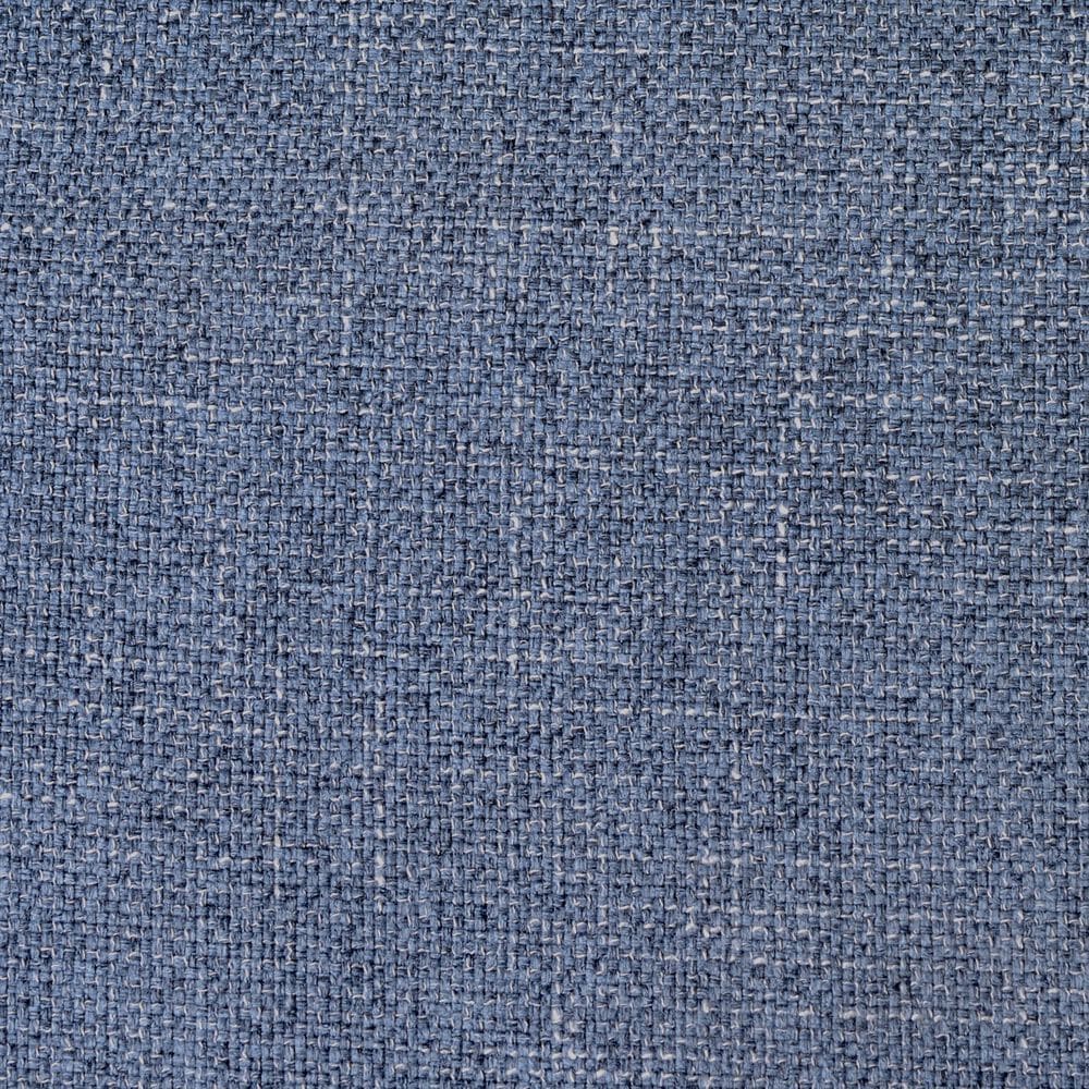 Regency Global Sourcing Knight 28" Round Storage Ottoman in Powder Blue, , large