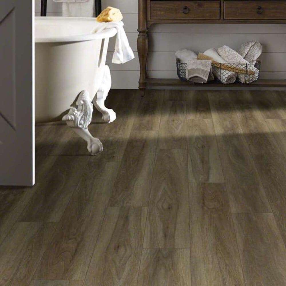 Shaw Paragon Plus Wire Walnut 7" x 48" Luxury Vinyl Plank, , large