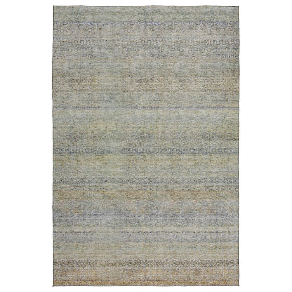 Dalyn Rug Company Burano BU11 10" x 14" Seafoam Indoor/Outdoor Area Rug, , large