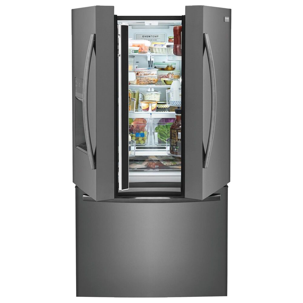 Frigidaire Gallery 27.8 Cu. Ft. French Door Refrigerator in Black Stainless Steel, , large