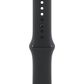 Apple Watch Series 11 (GPS) 46mm Aluminum Case with Black Sport Band - S/M in Space Gray and 2-Year AppleCare+, , large