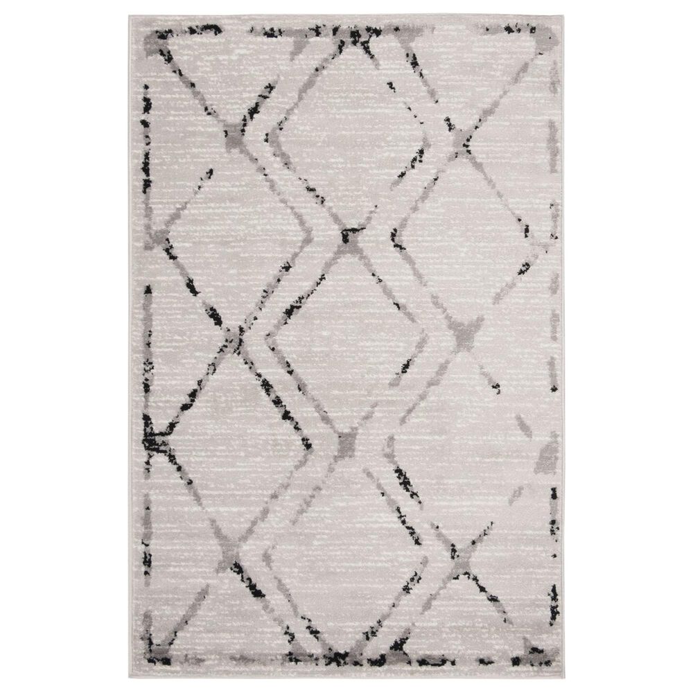 Safavieh Skyler SKY197H 4" x 6" Ivory and Gray Area Rug, , large