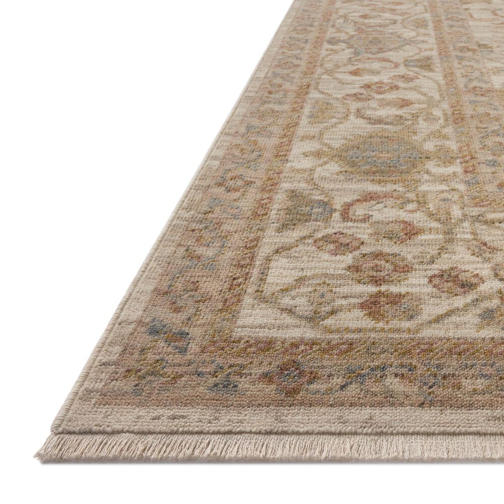 Loloi Reign Ivory and Sunset 4' x 6' Area Rug, , large