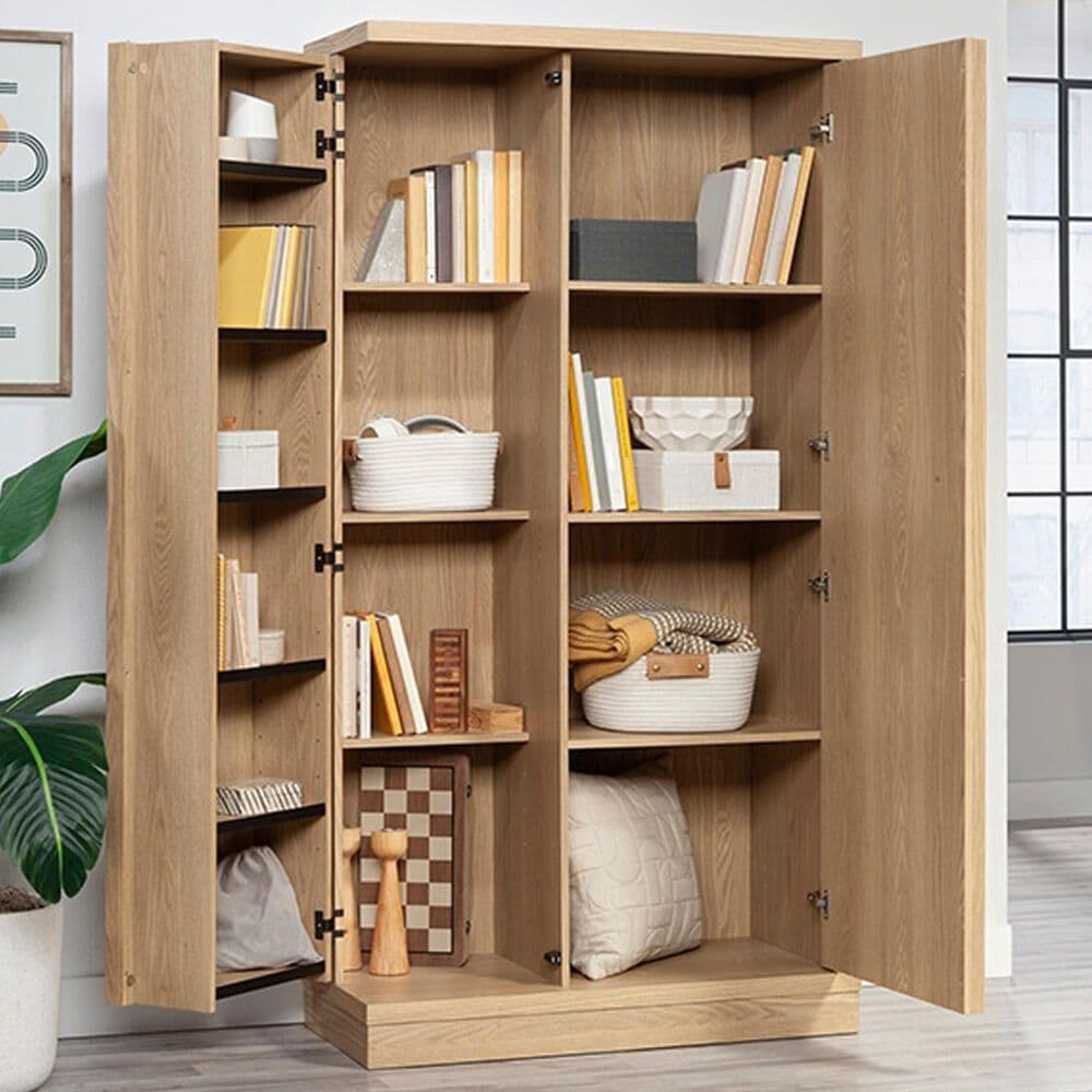 Sauder 71" Swing-Out Storage Cabinet in Harmony Ash, , large