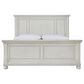 Ashley Robbinsdale California King Panel Bed in Antique White, , large