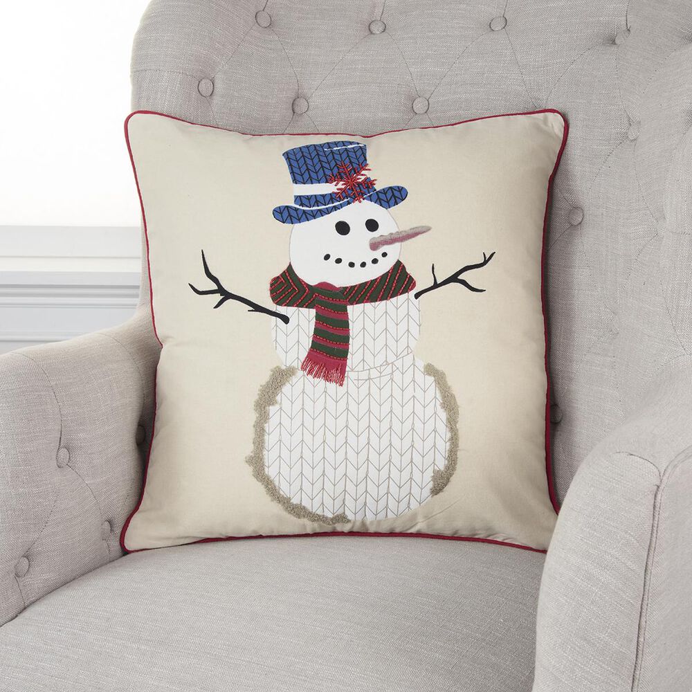 Rizzy Home 20" x 20" Down Pillow in Light Beige, , large