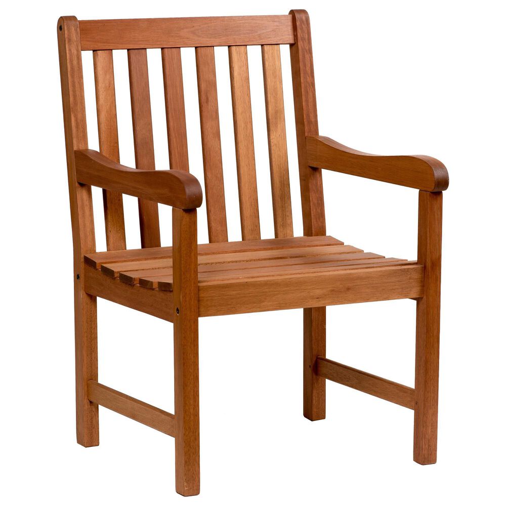 International Home Miami Sapo 9-Piece Rectangular Patio Dining Set in Brown, , large