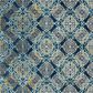 Safavieh Evoke EVK230A 2"2" x 9" Royal Blue and Light Blue Runner, , large