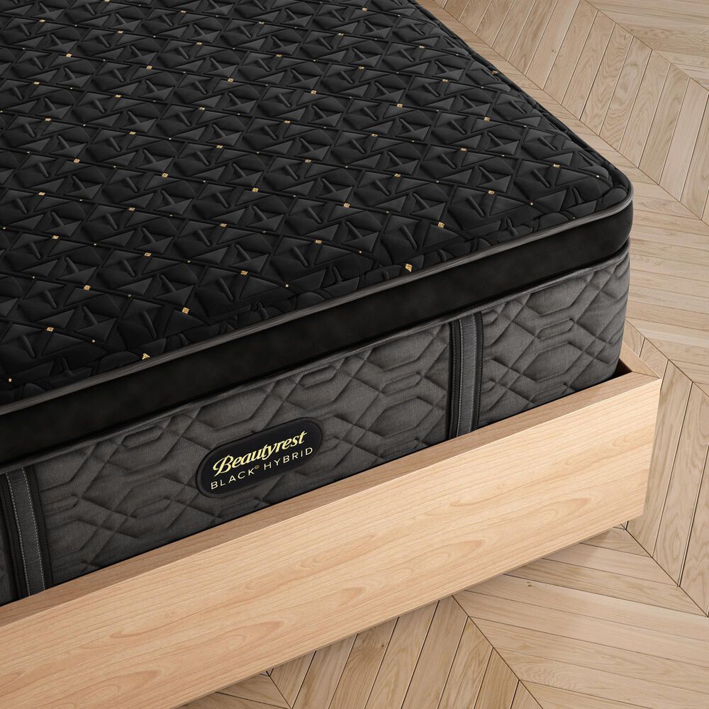 Beautyrest Black Hybrid Series 4 Firm Apex Top Split California King Mattress, , large