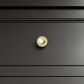 James Martin Vanities Brookfield 48" Single Bathroom Vanity in Black Onyx with 3 cm White Zeus Quartz Top and Rectangular Sink, , large