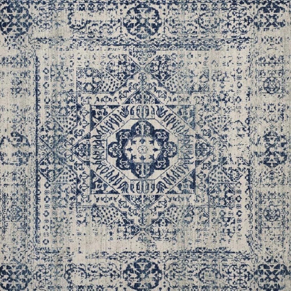 Safavieh Evoke EVK260C 2&#39;2&quot; x 9&#39; Ivory and Blue Runner, , large
