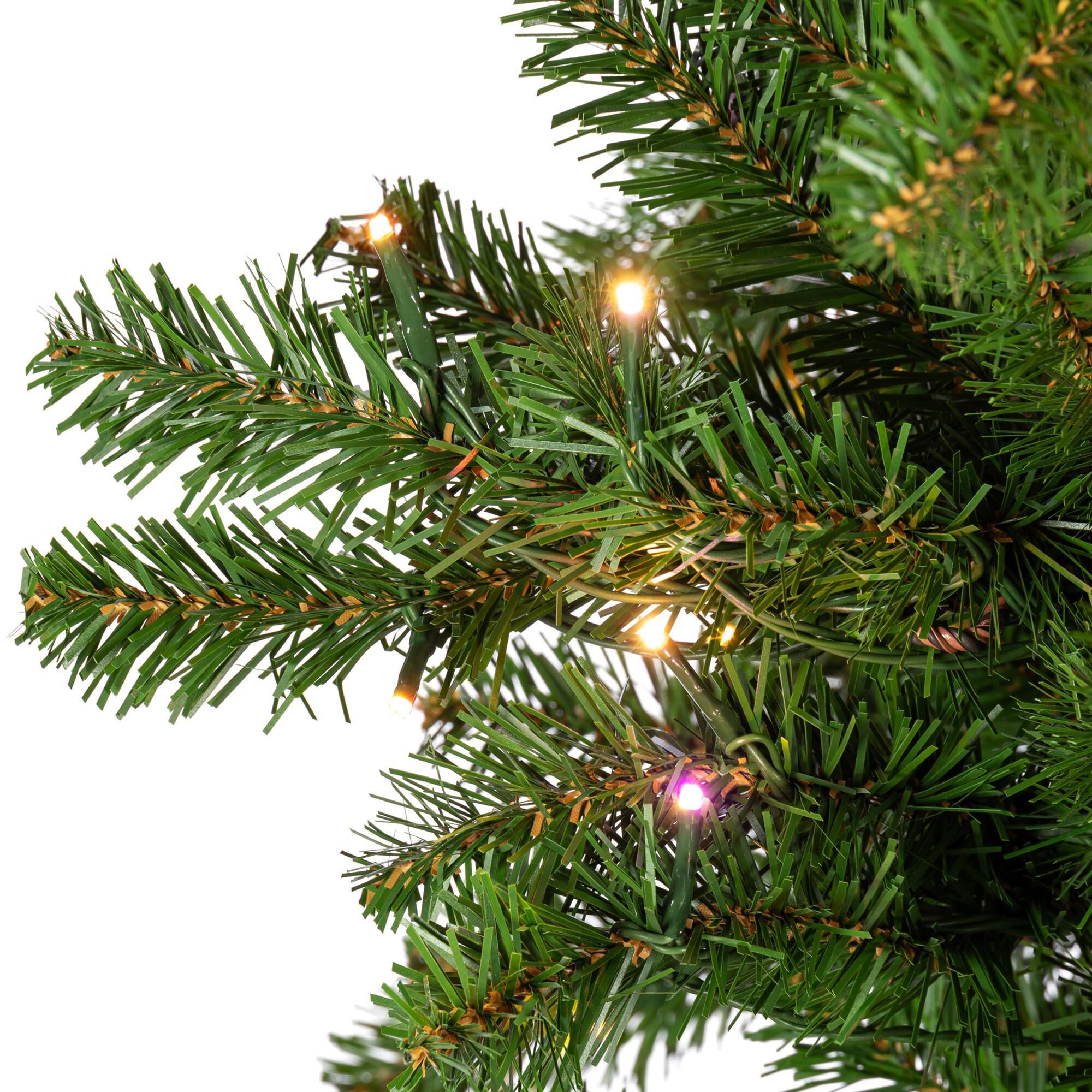 The Gerson Company 5' Alpine Pre-Lit Artificial Christmas Tree in The Gerson Company 5' Alpine Pre-Lit Artificial Christmas Tree in
