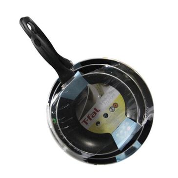 T-Fal Fry Pan 3-pc set, , large