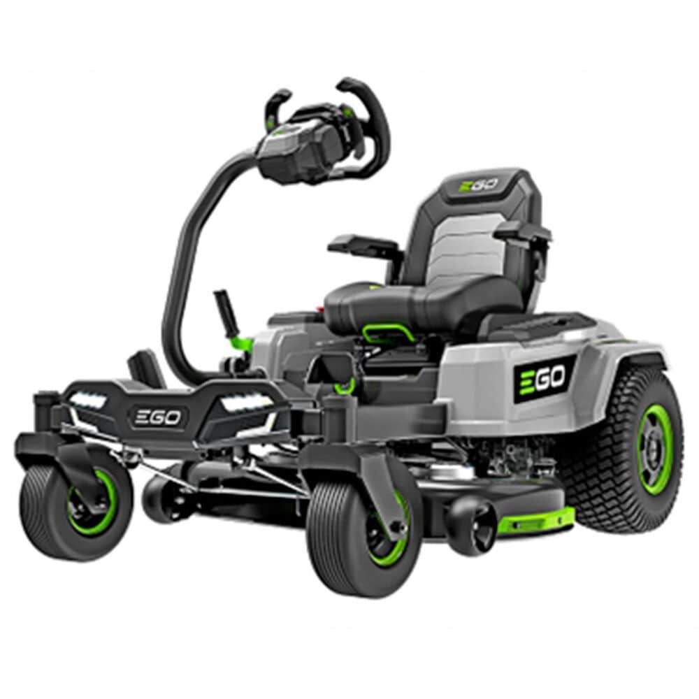 EGO POWER+ 42 Zero Turn Radius Lawn Mower Kit with e-STEER Technology with 4 x 12Ah Batteries & Charger, , large
